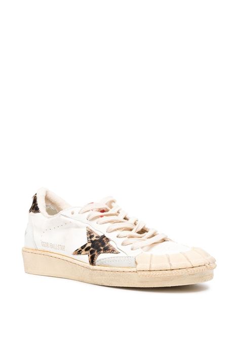 Sneakers ball star in bianco e beige Golden goose - donna GOLDEN GOOSE | GWF00351F00400315407